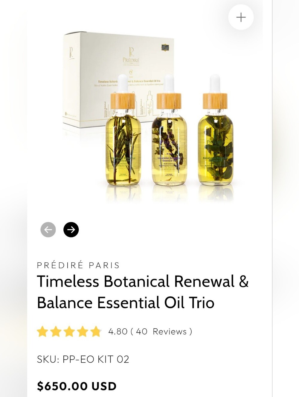 Predire:PICK 1 (Skin Oil)